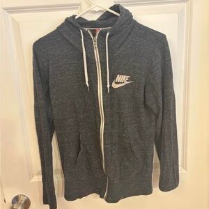 Nike Charcoal Full-Zip Hoodie